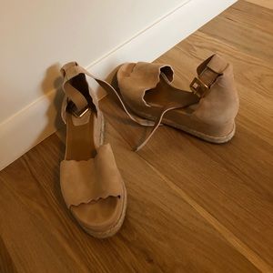 Chloe Espadrilles. These run like a 9.